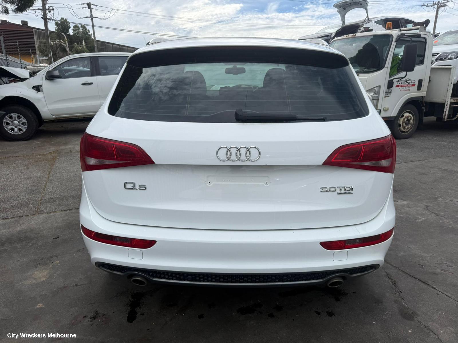 AUDI Q5 ENGINE, DIESEL, 3.0, TURBO, 8R, CCWA CODE, 12/2008 - 10/2012