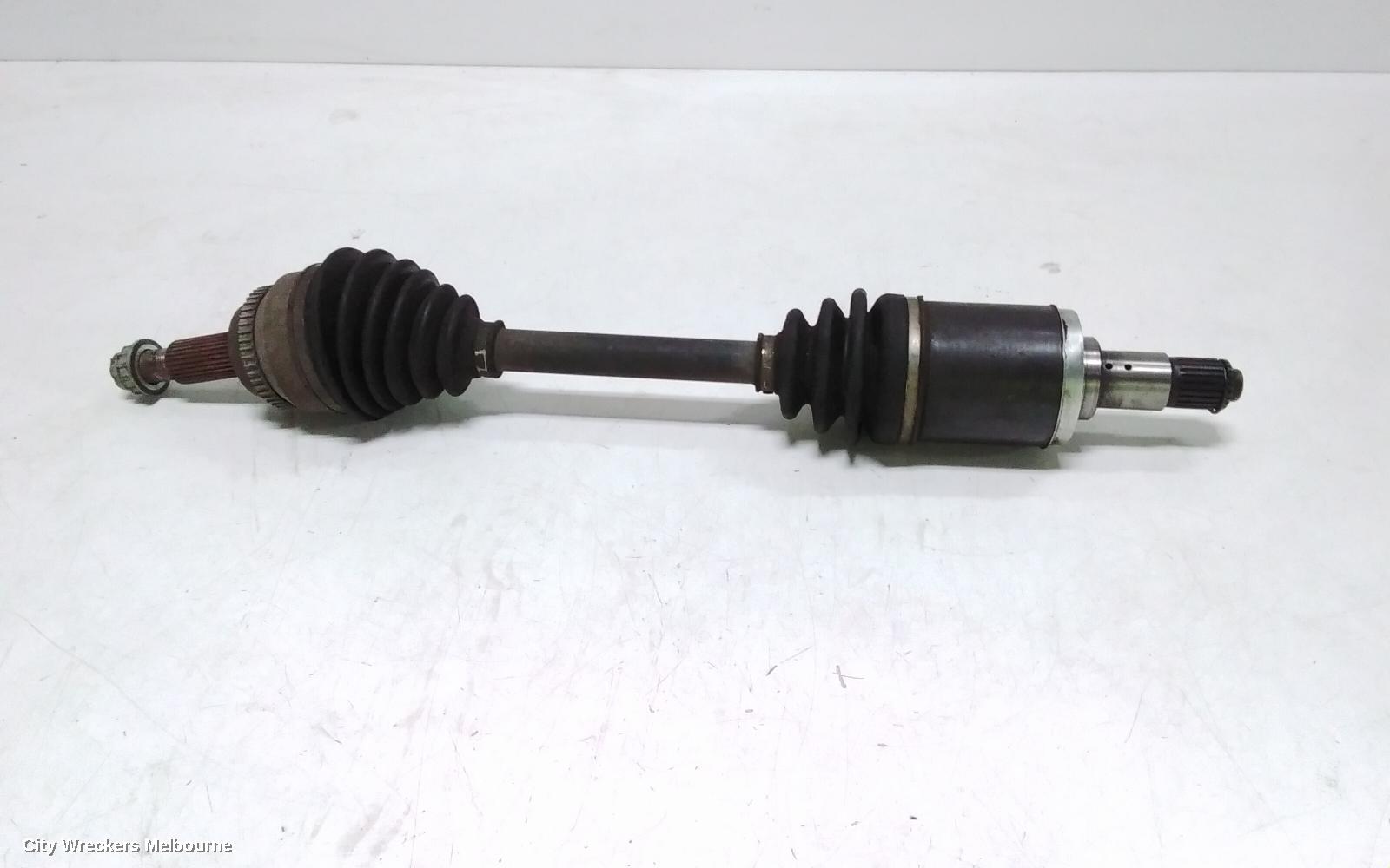 TOYOTA KLUGER LEFT DRIVESHAFT, FRONT, 2WD, GSU40-GSU45, 05/2007 - 02/2014