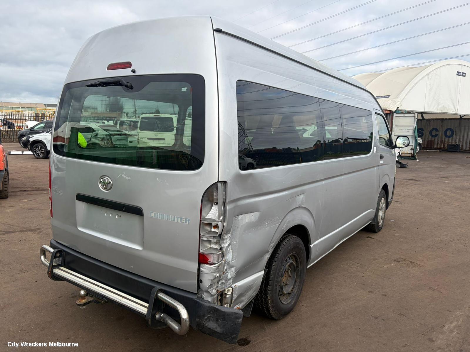 TOYOTA HIACE ENGINE, DIESEL, 3.0, 1KD-FTV, TURBO, KDH, 08/2010 - 12/2013