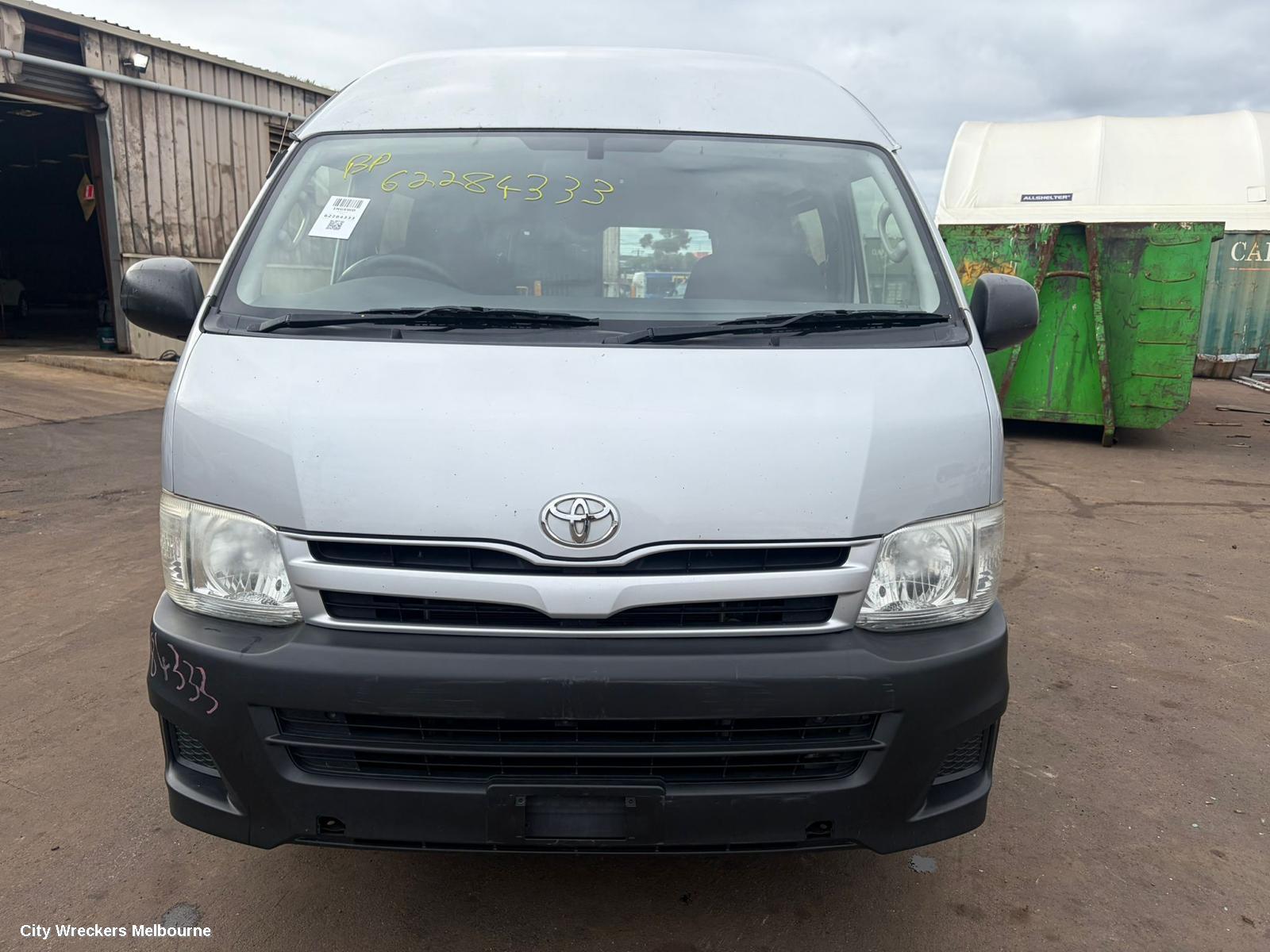 TOYOTA HIACE ENGINE, DIESEL, 3.0, 1KD-FTV, TURBO, KDH, 08/2010 - 12/2013