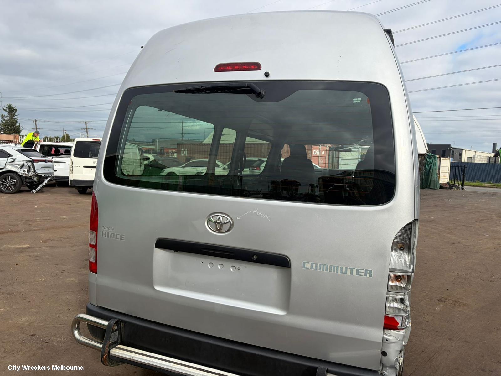 TOYOTA HIACE ENGINE, DIESEL, 3.0, 1KD-FTV, TURBO, KDH, 08/2010 - 12/2013
