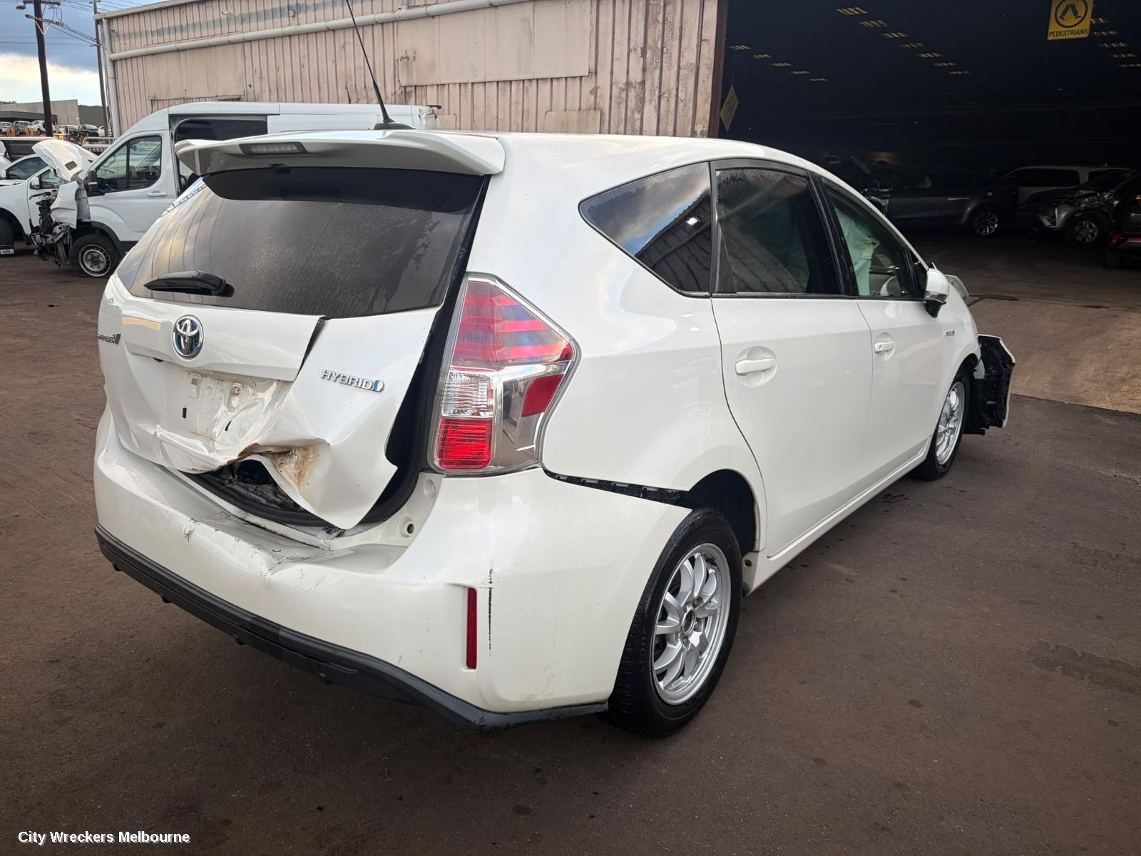 TOYOTA PRIUS CATALYTIC CONVERTER, ZVW40R, PRIUS V, UNDER CAR-CAT TYPE, 1.8, PETROL, 05/2012 - 11/2022