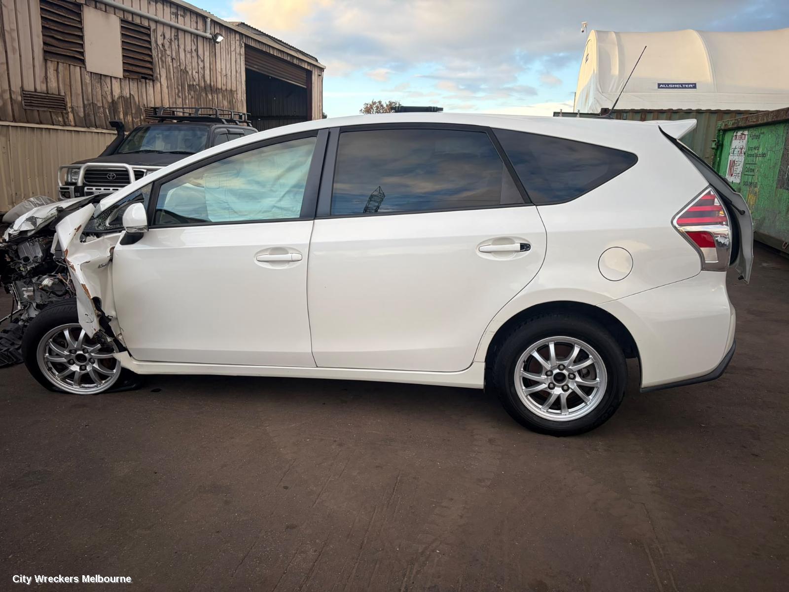 TOYOTA PRIUS CATALYTIC CONVERTER, ZVW40R, PRIUS V, UNDER CAR-CAT TYPE, 1.8, PETROL, 05/2012 - 11/2022