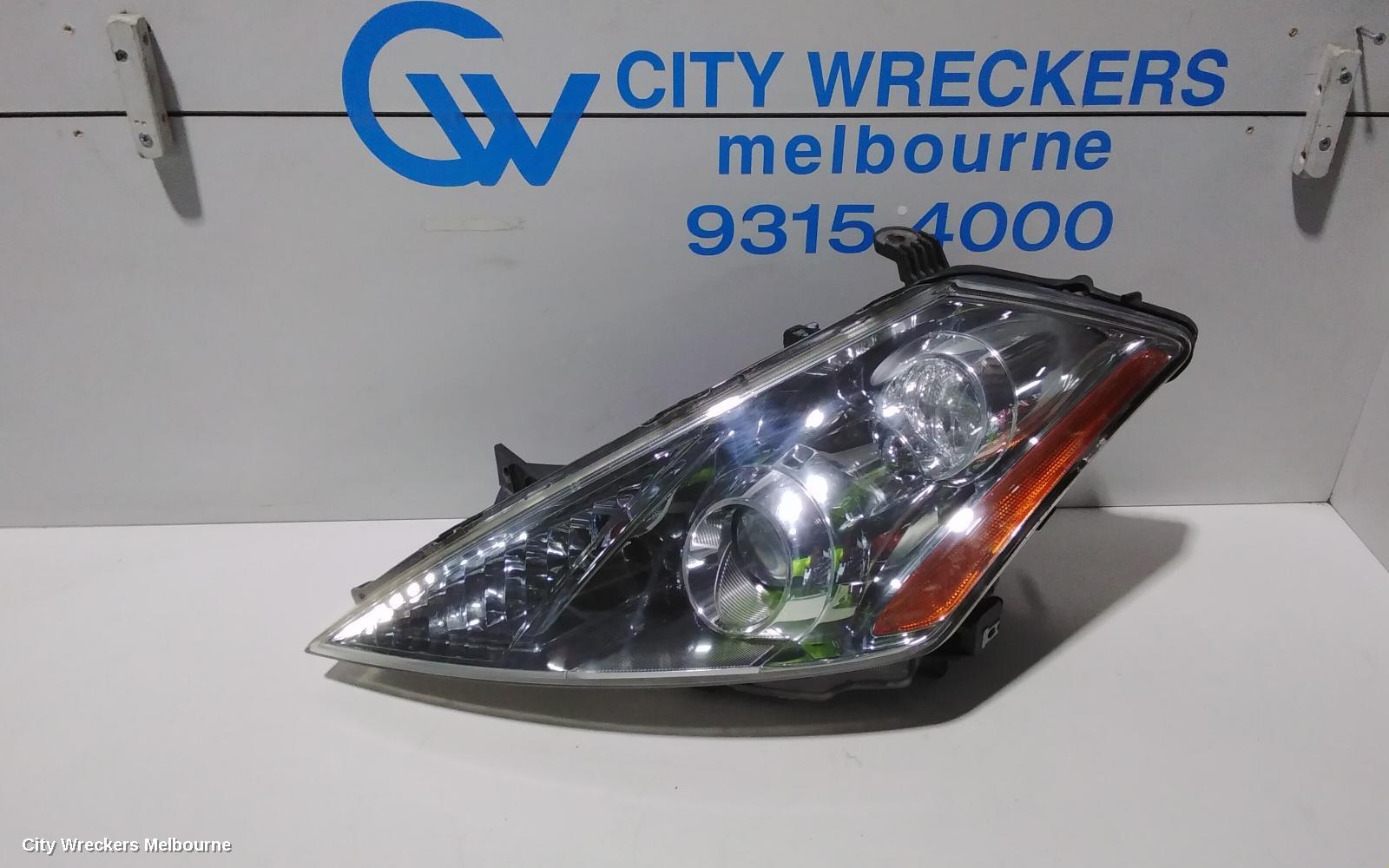 NISSAN MURANO LEFT HEADLAMP, Z50, 05/2002 - 12/2008