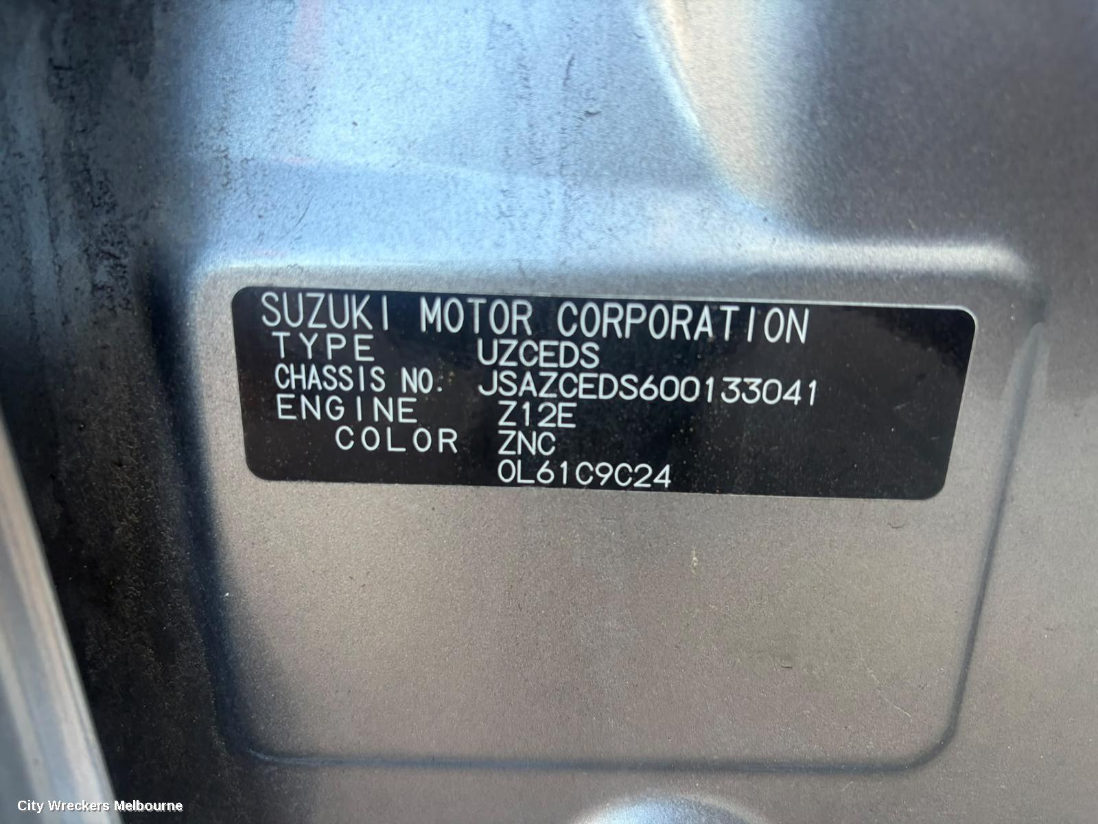 SUZUKI SWIFT ANTENNA, UZ, 12/2023 ONWARDS