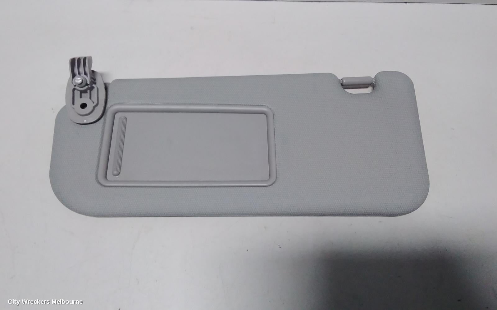 KIA RIO SUNVISOR, UB, RH SIDE, 08/2011 - 11/2016