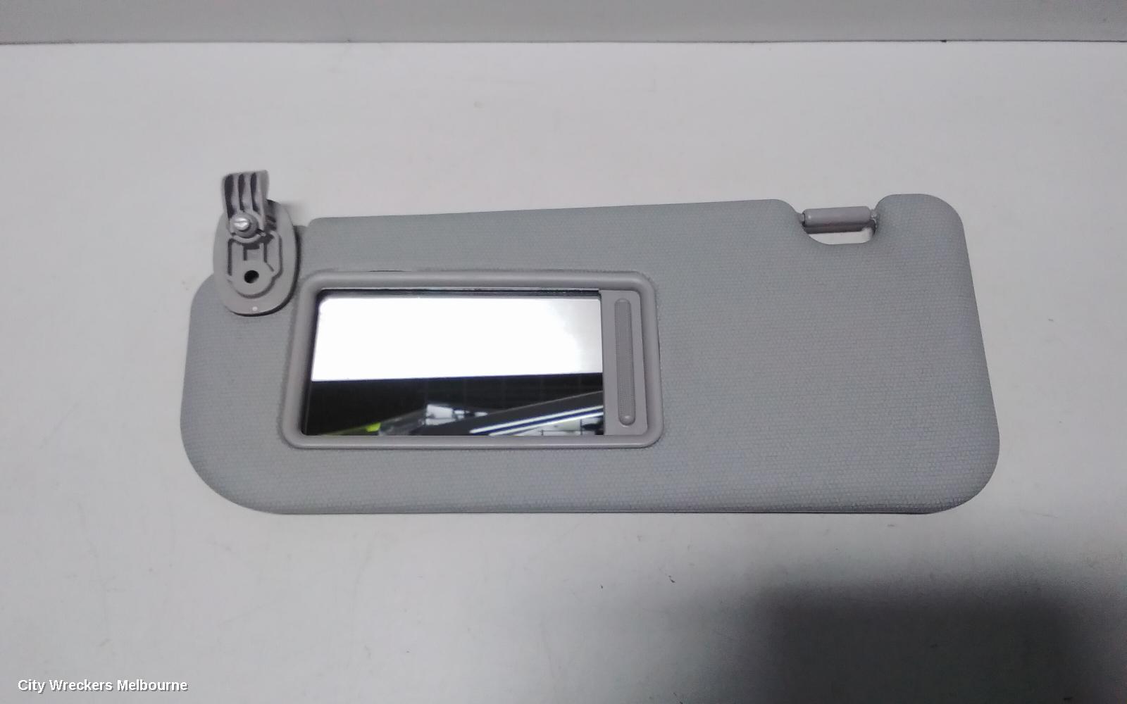 KIA RIO SUNVISOR, UB, RH SIDE, 08/2011 - 11/2016