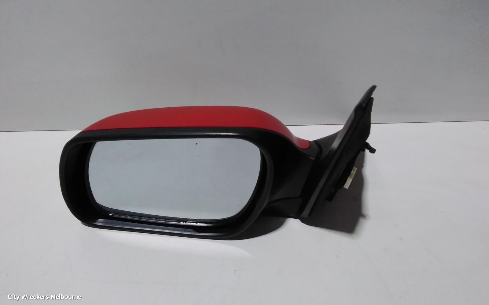 MAZDA 3 LEFT DOOR MIRROR, BK, POWER, SEDAN/HATCH, NON MPS, 3 WIRE TYPE, 10/2003 - 04/2009