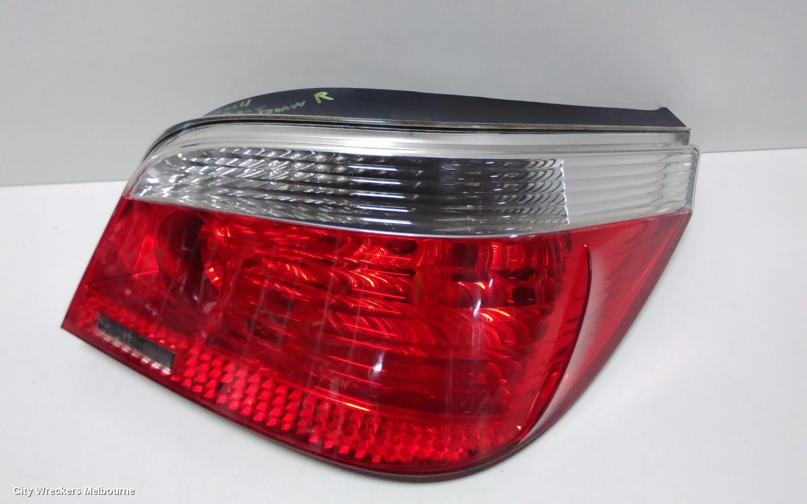 BMW 5 SERIES RIGHT TAILLIGHT, E60, SEDAN, NON LED TYPE, 10/2003 - 02/2007