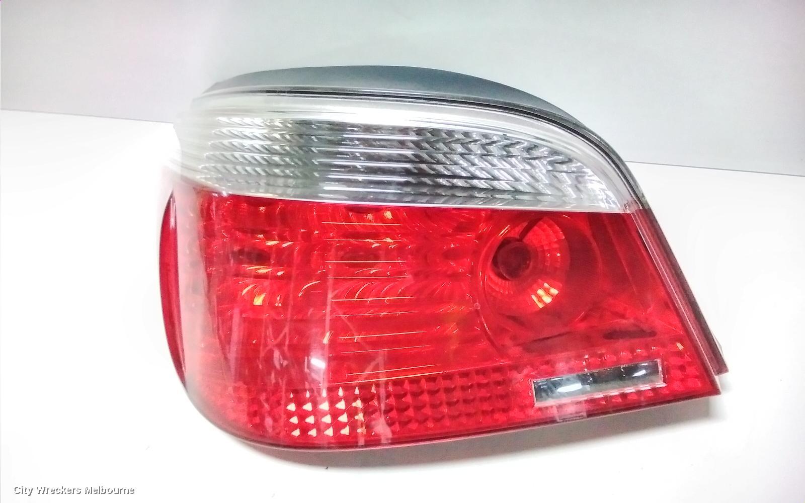 BMW 5 SERIES LEFT TAILLIGHT, E60, SEDAN, NON LED TYPE, 10/2003 - 02/2007