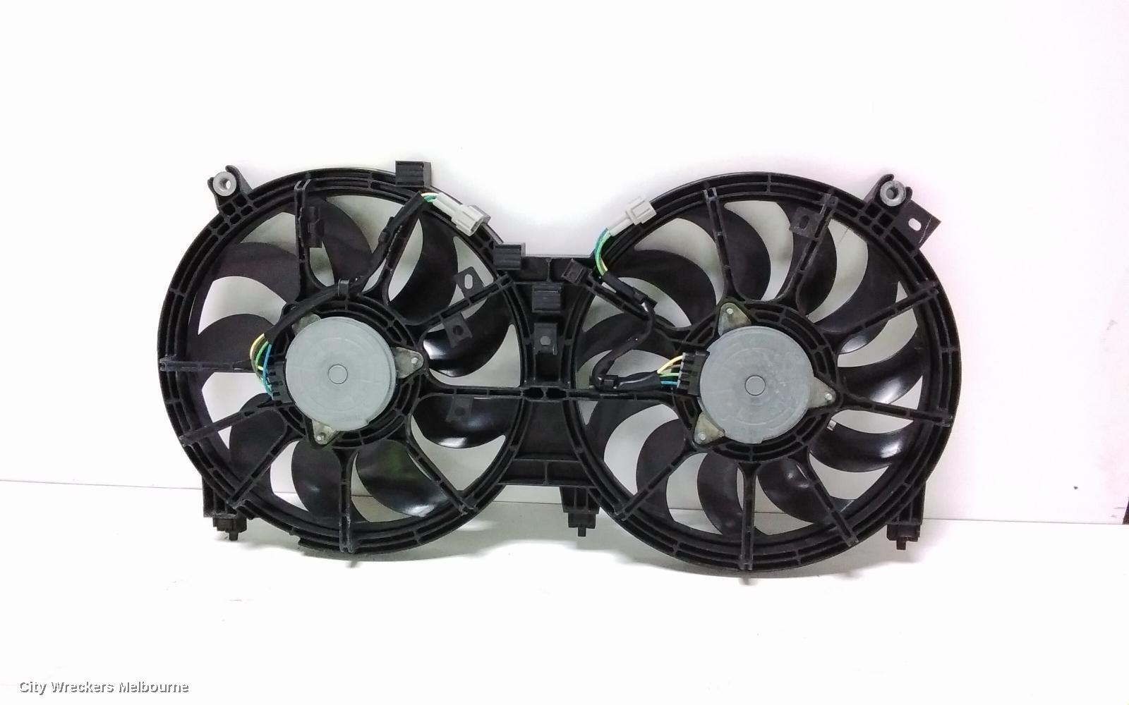 NISSAN MURANO FAN, RADIATOR & A/C FAN ASSY, Z51, 12/2008 - 01/2015