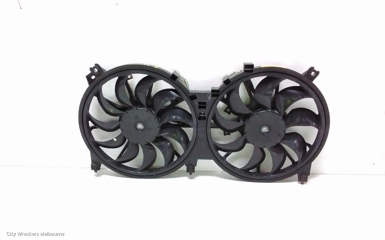 NISSAN MURANO FAN, RADIATOR & A/C FAN ASSY, Z51, 12/2008 - 01/2015