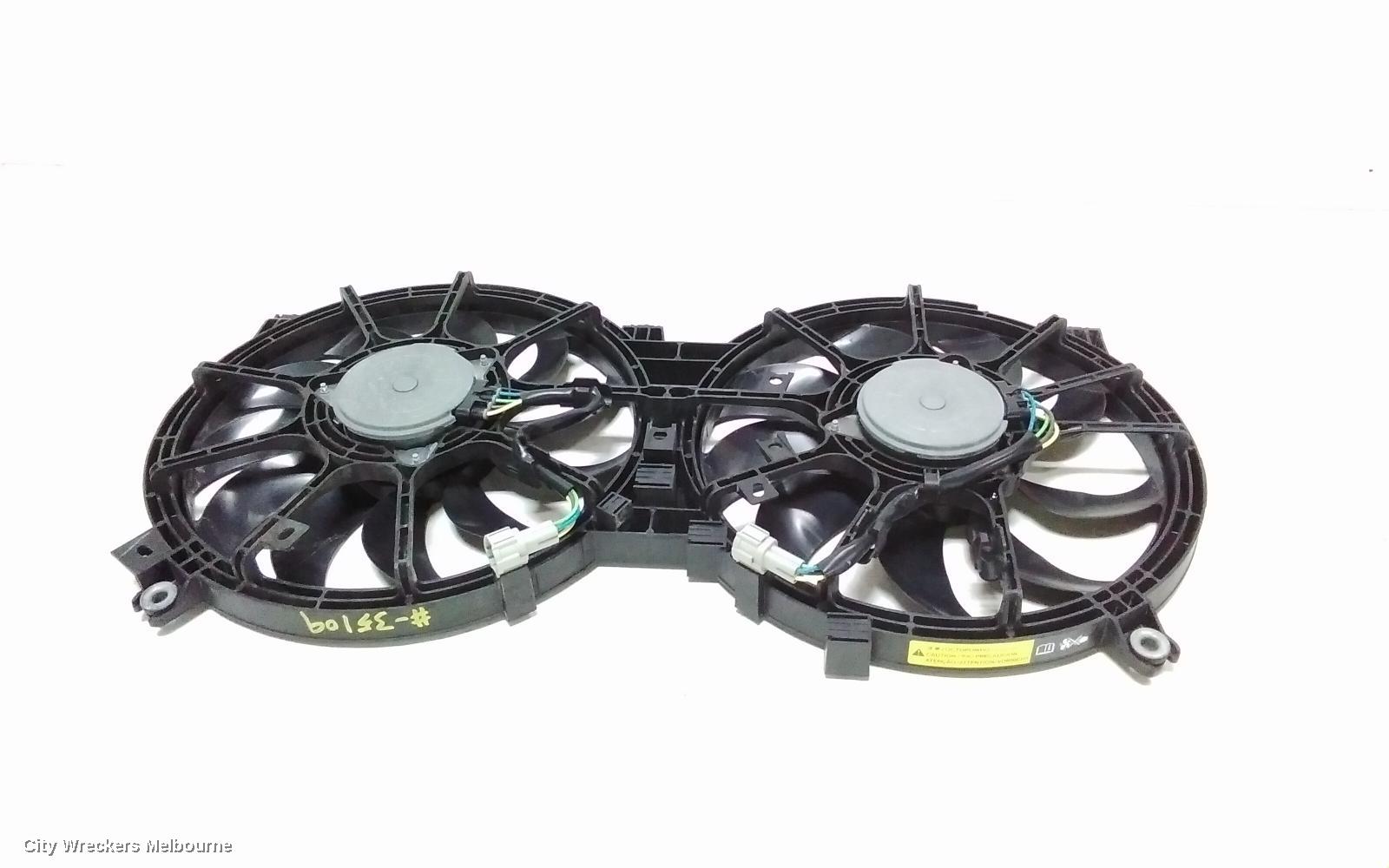 NISSAN MURANO FAN, RADIATOR & A/C FAN ASSY, Z51, 12/2008 - 01/2015