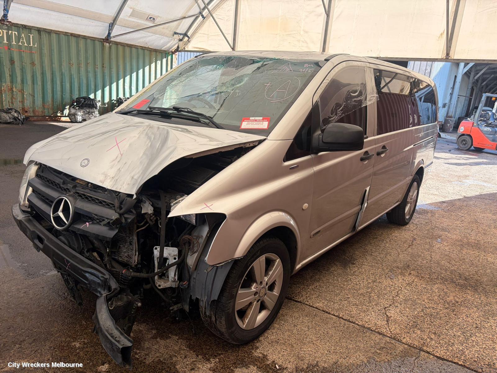 MERCEDES VITO REAR DIFF ASSEMBLY, ***USE DIFFERENTIAL CENTRE PART TYPE***