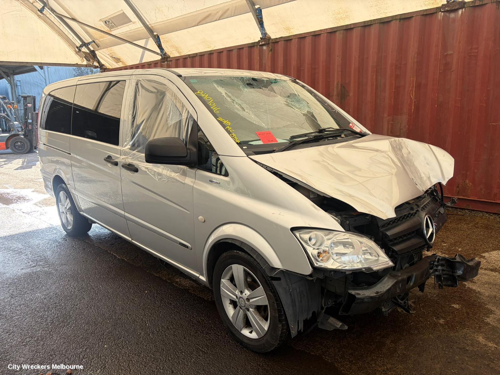 MERCEDES VITO REAR DIFF ASSEMBLY, ***USE DIFFERENTIAL CENTRE PART TYPE***