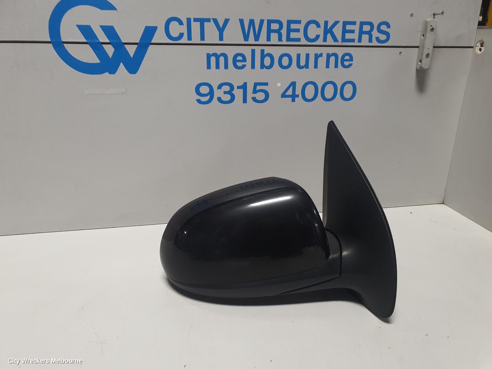 HYUNDAI I20 RIGHT DOOR MIRROR, PB, POWER FOLDING, NON FLASHER TYPE, 07/2010 - 12/2015