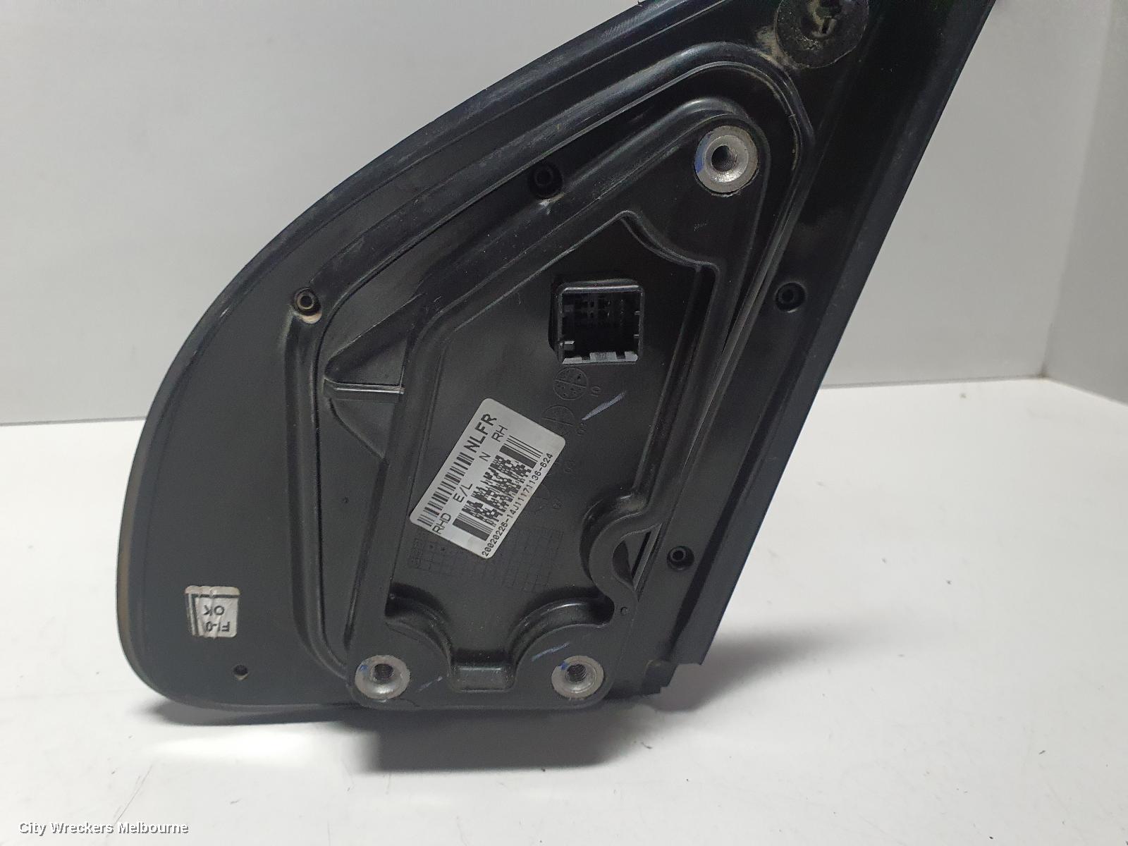 HYUNDAI I20 RIGHT DOOR MIRROR, PB, POWER FOLDING, NON FLASHER TYPE, 07/2010 - 12/2015