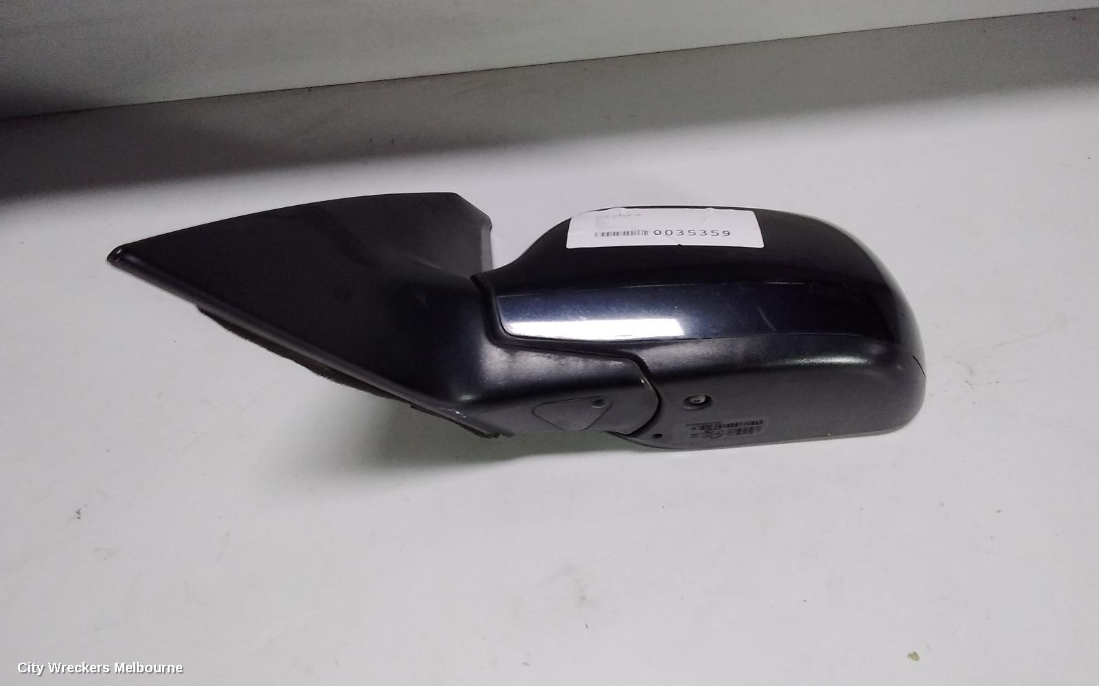 MAZDA 3 LEFT DOOR MIRROR, BK, MANUAL, SEDAN, 01/2004 - 04/2009
