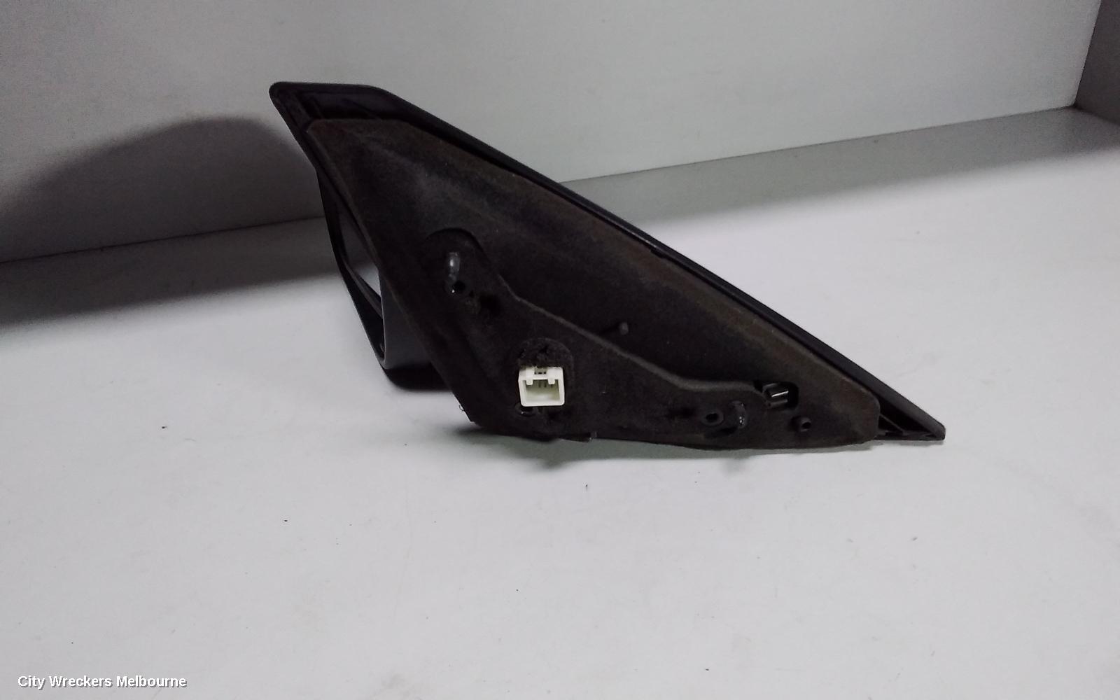 MAZDA 3 LEFT DOOR MIRROR, BK, MANUAL, SEDAN, 01/2004 - 04/2009