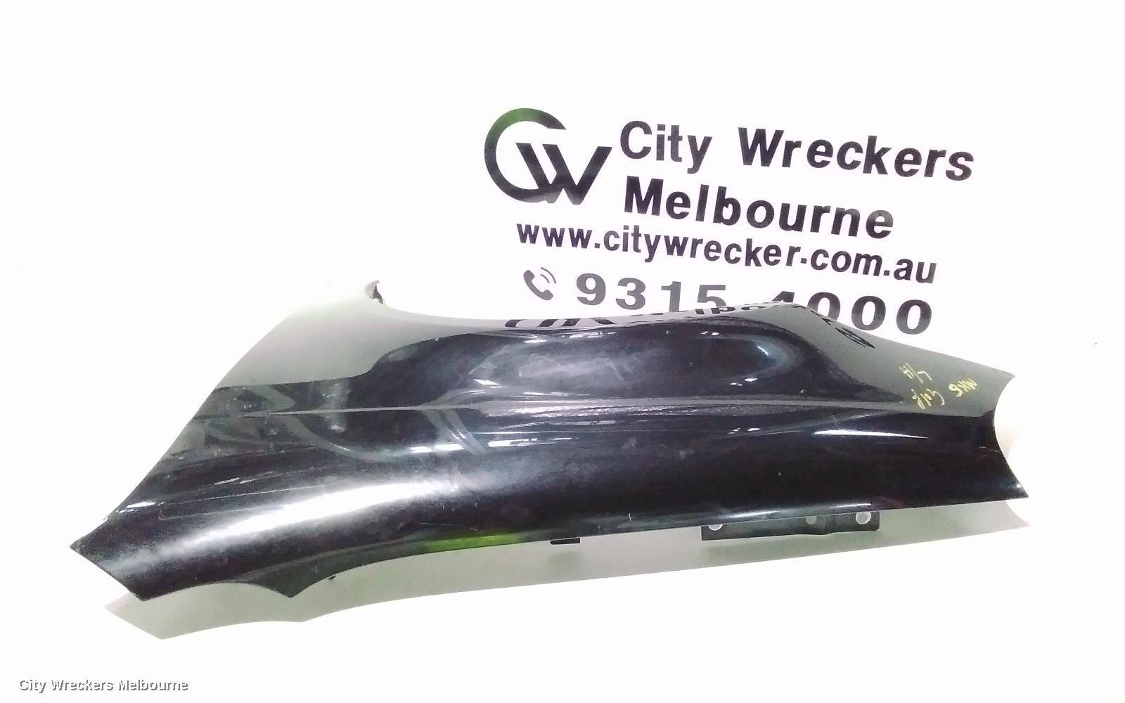 VOLKSWAGEN GOLF LEFT GUARD, GEN 6, WAGON, 09/2009 - 01/2013