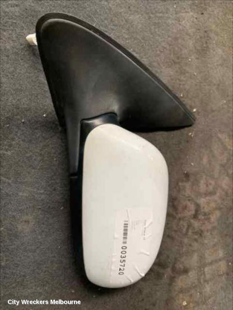 NISSAN PULSAR LEFT DOOR MIRROR, N16, SEDAN, COLOUR CODED, 07/2000 - 07/2003