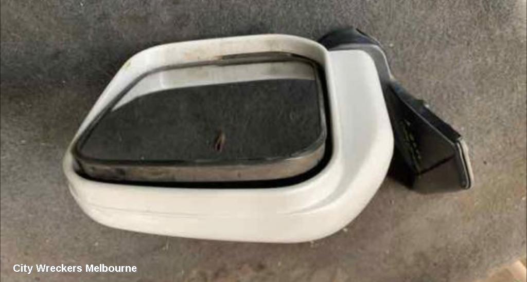 MITSUBISHI CHALLENGER RIGHT DOOR MIRROR, PA, POWER, COLOUR CODED, 06/2002 - 01/2006