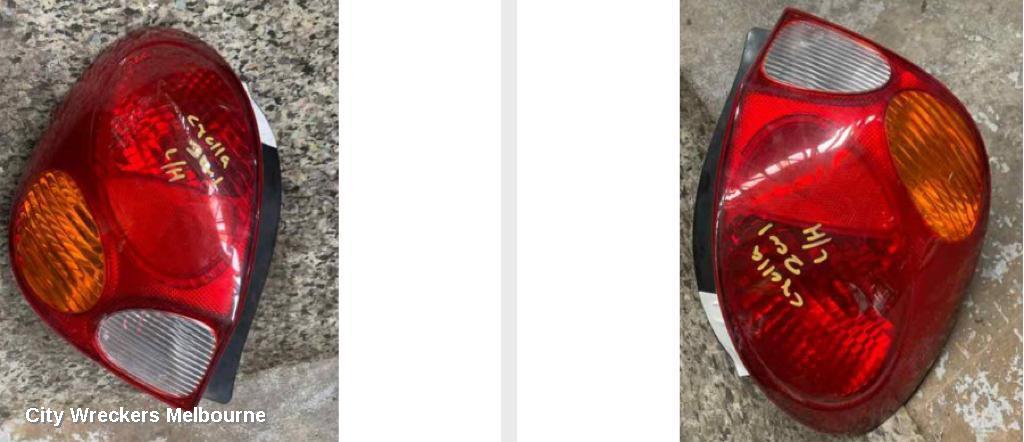 TOYOTA COROLLA LEFT TAILLIGHT, AE112, SECA, KOITO 12-441, 10/1999 - 11/2001