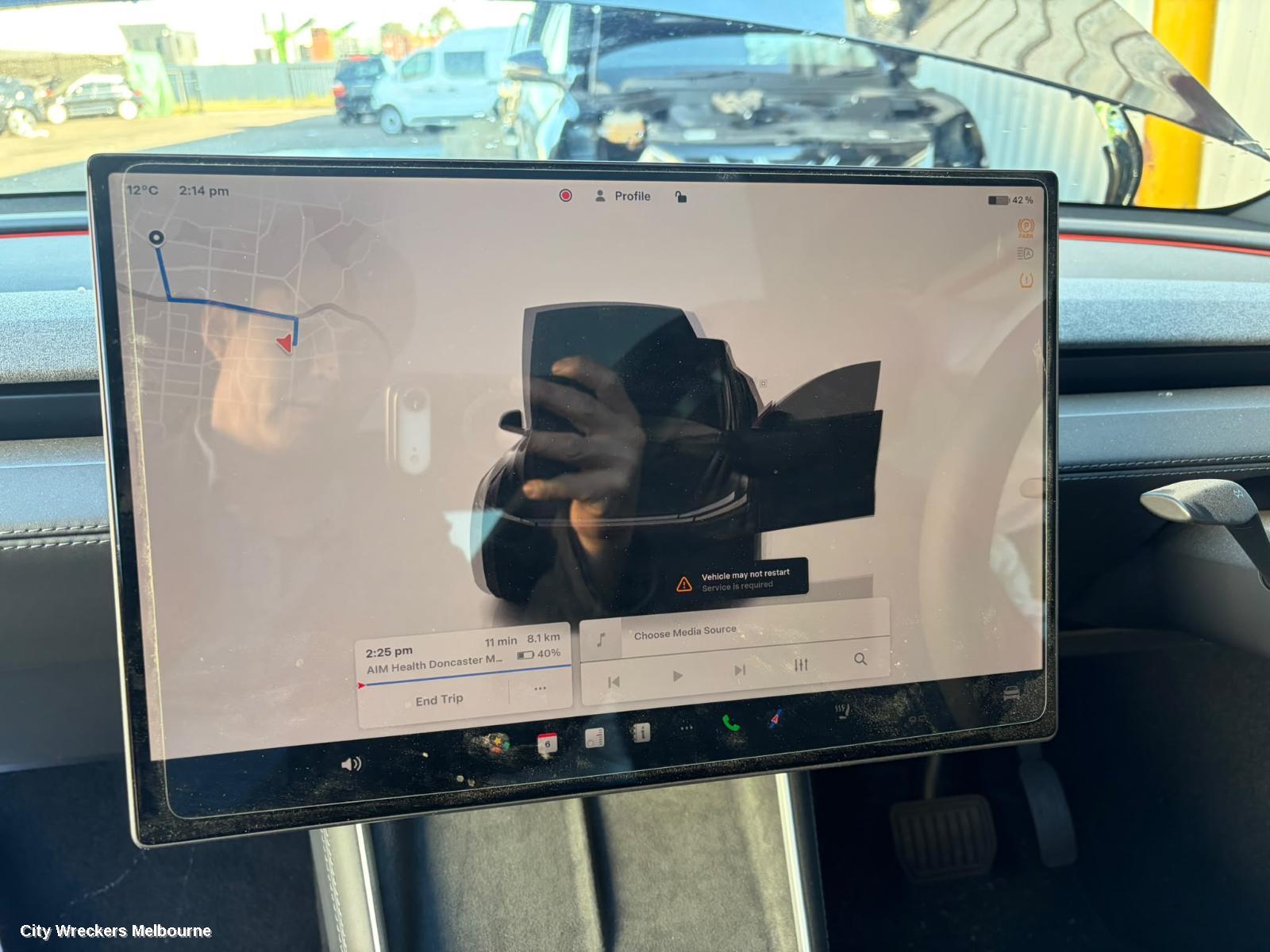 TESLA MODEL Y RADIO/CD/DVD/SAT/TV, 1ST GEN, DISPLAY UNIT, 16IN TOUCHSCREEN, FRONT, 03/2025 ONWARDS