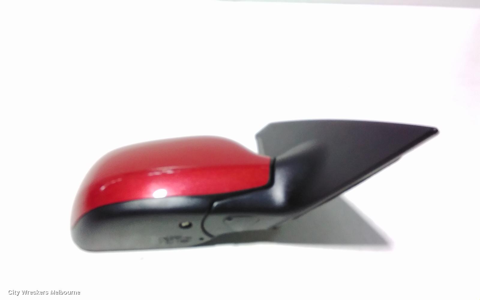 MAZDA 3 RIGHT DOOR MIRROR, BK, POWER, HATCH, MPS, 3 WIRE TYPE, 07/2006 - 04/2009