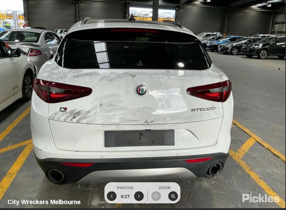 ALFA ROMEO STELVIO REAR DRIVE SHAFT, PETROL, 2.0, 949, 01/2018 ONWARDS