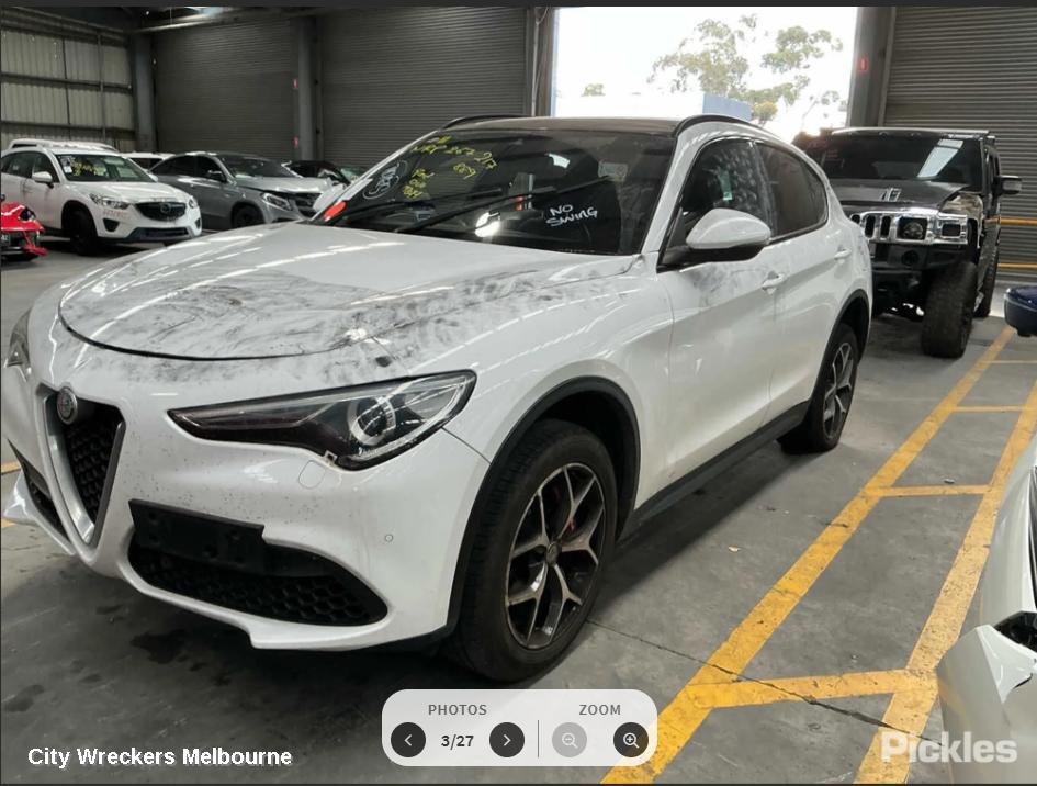 ALFA ROMEO STELVIO REAR DRIVE SHAFT, PETROL, 2.0, 949, 01/2018 ONWARDS