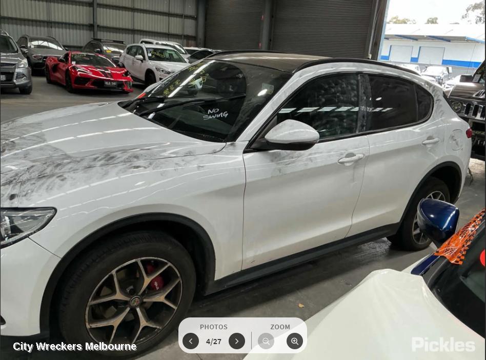 ALFA ROMEO STELVIO REAR DRIVE SHAFT, PETROL, 2.0, 949, 01/2018 ONWARDS