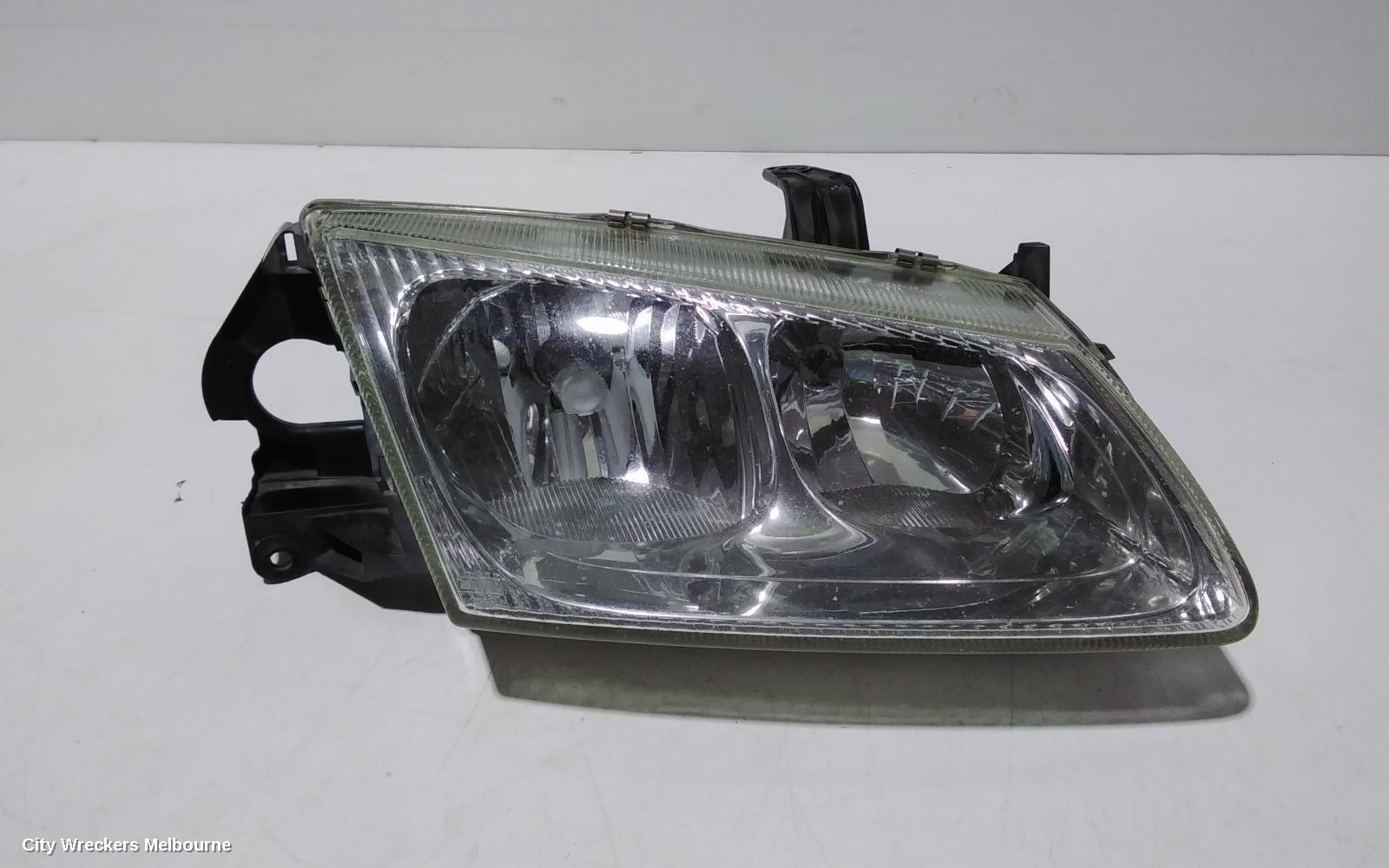 NISSAN PULSAR RIGHT HEADLAMP, N16, SEDAN, DUAL REFLECTOR, VALEO BRAND, 07/2000 - 07/2003