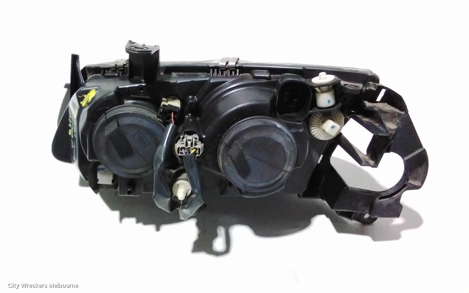 NISSAN PULSAR RIGHT HEADLAMP, N16, SEDAN, DUAL REFLECTOR, VALEO BRAND, 07/2000 - 07/2003