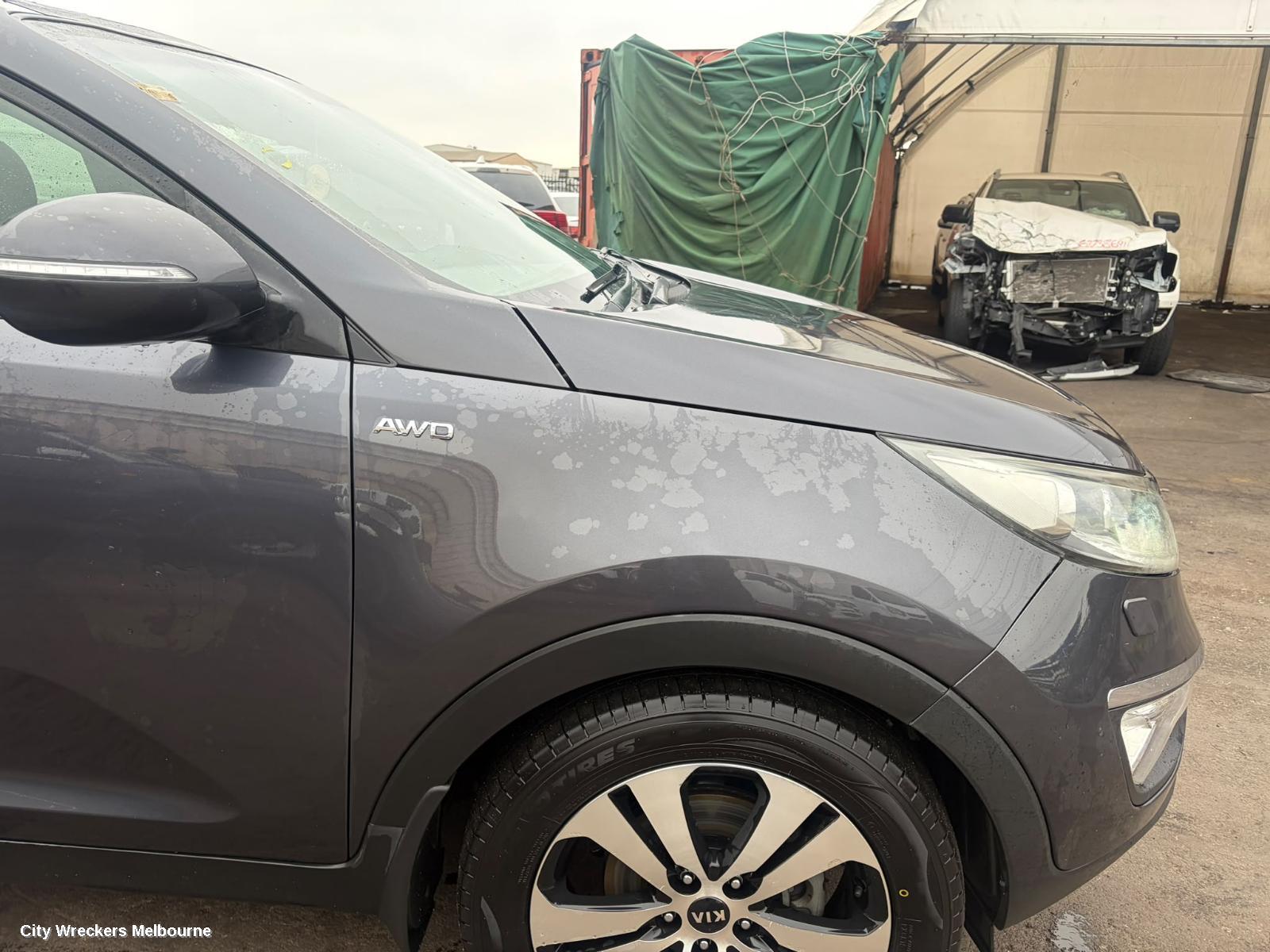 KIA SPORTAGE SIDE STEP/SKIRT, SL, LH SIDE, 05/2010 - 10/2015