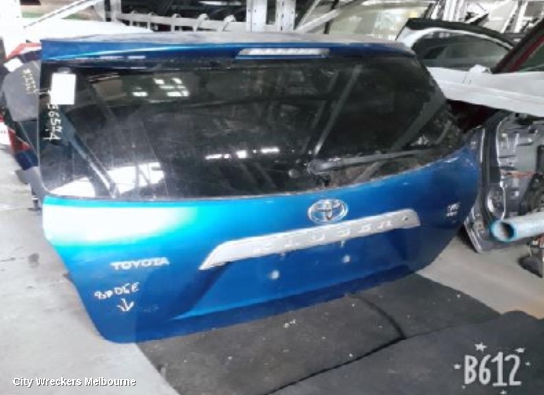 TOYOTA KLUGER BOOTLID/TAILGATE, TAILGATE, GSU40-GSU45, KX-R/KX-S/ALTITUDE TYPE, 05/2007 - 02/2014