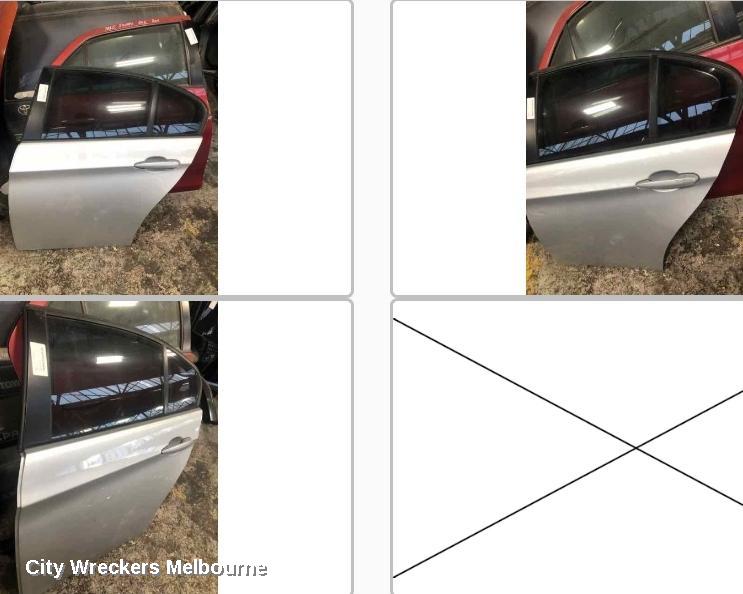 BMW 3 SERIES LEFT REAR DOOR/SLIDING, E90, SEDAN, 03/2005 - 01/2012