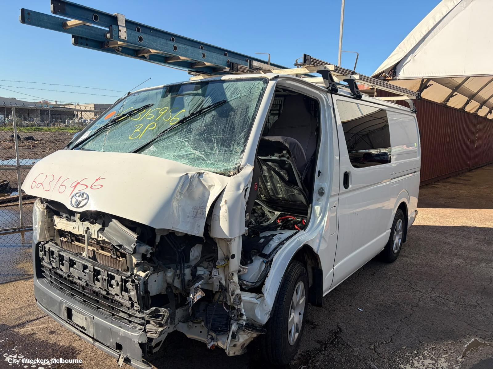 TOYOTA HIACE, TRH/KDH 03/2005 - 04/2019, SHELVING !!