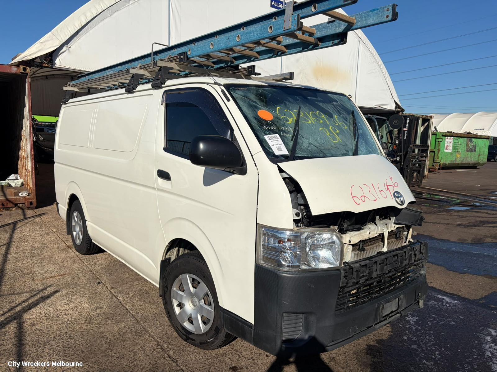 TOYOTA HIACE, TRH/KDH 03/2005 - 04/2019, SHELVING !!
