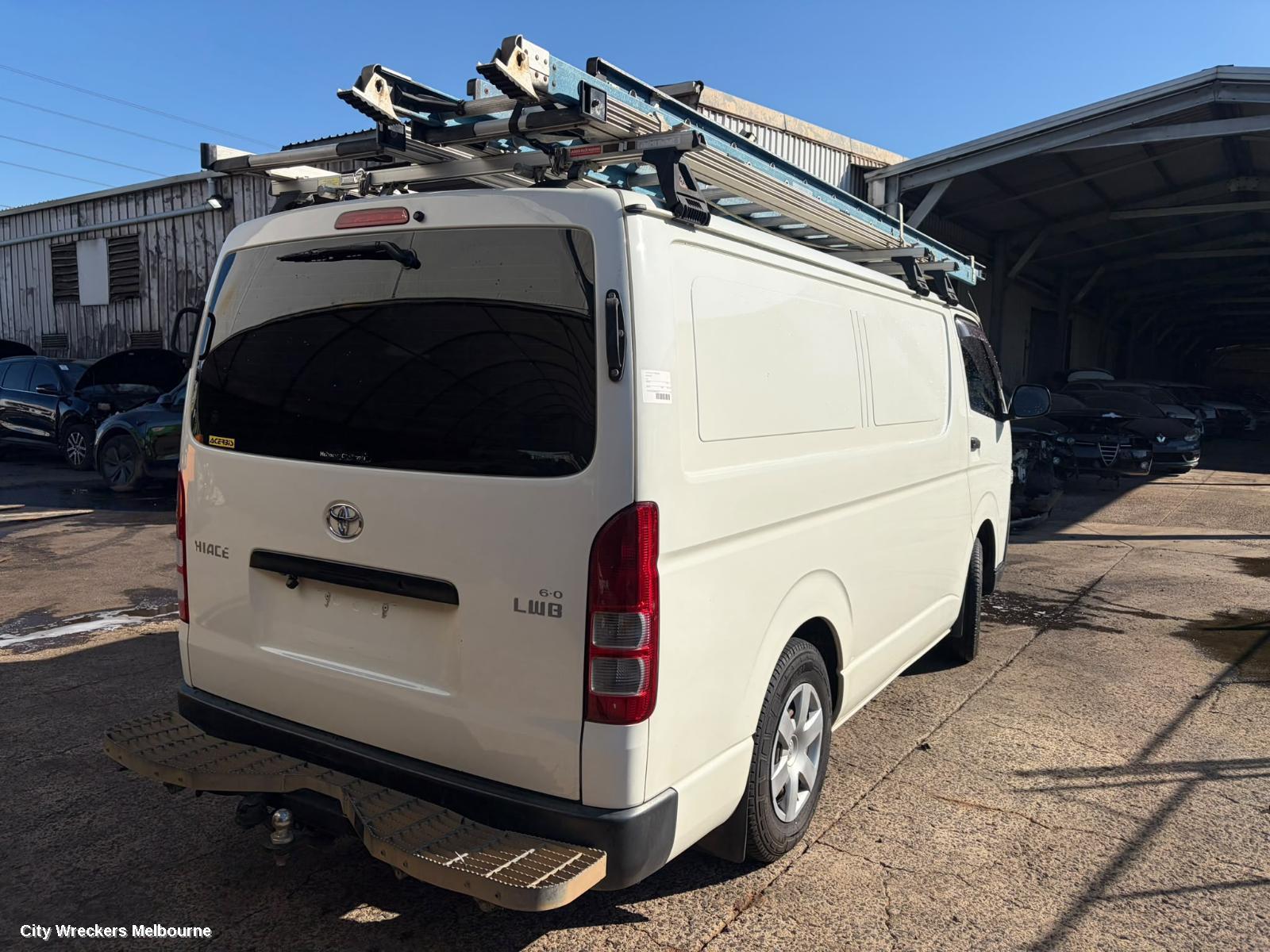 TOYOTA HIACE, TRH/KDH 03/2005 - 04/2019, SHELVING !!
