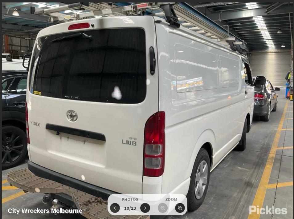TOYOTA HIACE TRANS/GEARBOX, AUTO, RWD, DIESEL, 3.0, 1KD-FTV, KDH, A340E CODE, NON-SPEEDO DRIVE (SINGLE SENSOR TYPE), 12/2013 - 04/2019