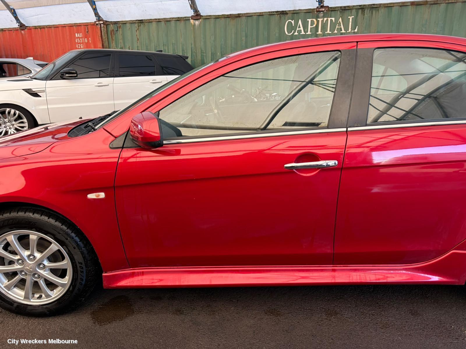 MITSUBISHI LANCER LEFT GUARD, CJ, 09/2007 - 10/2015