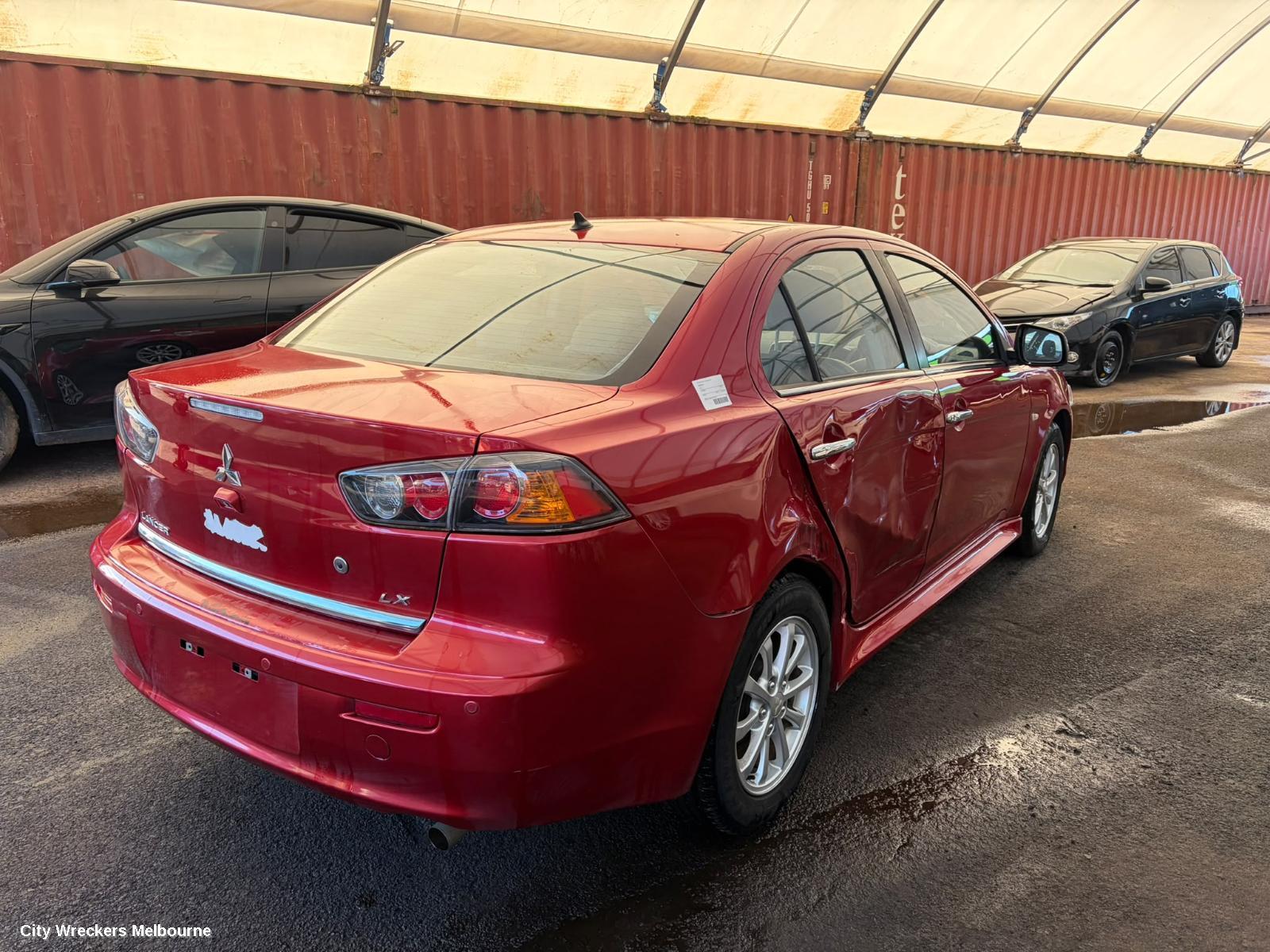 MITSUBISHI LANCER LEFT GUARD, CJ, 09/2007 - 10/2015