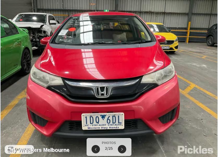 HONDA JAZZ LEFT GUARD, GK/GF, NON INDICATOR TYPE, 07/2014 - 12/2020