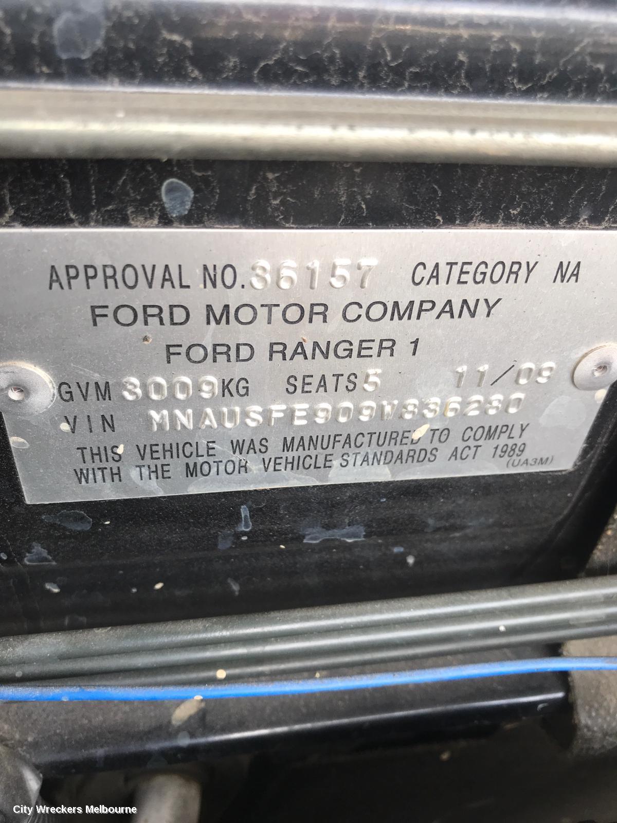 FORD RANGER SIDE STEP/SKIRT, PK, RH SIDE, DUAL CAB, 04/2009 - 06/2011