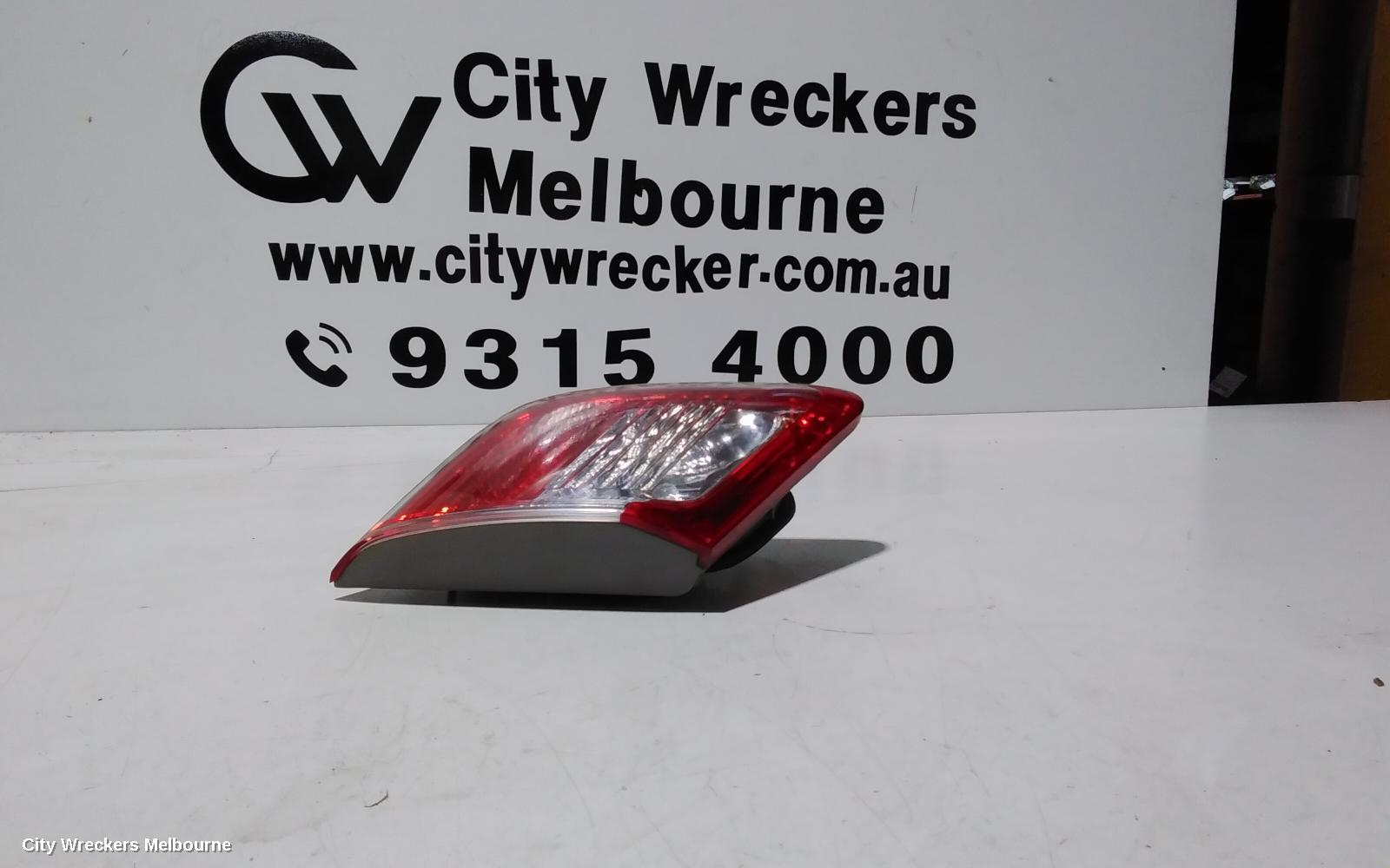 TOYOTA CAMRY REAR GARNISH, BOOTLID LAMP (LH SIDE), ACV40/SPORTIVO, 06/2006 - 06/2009