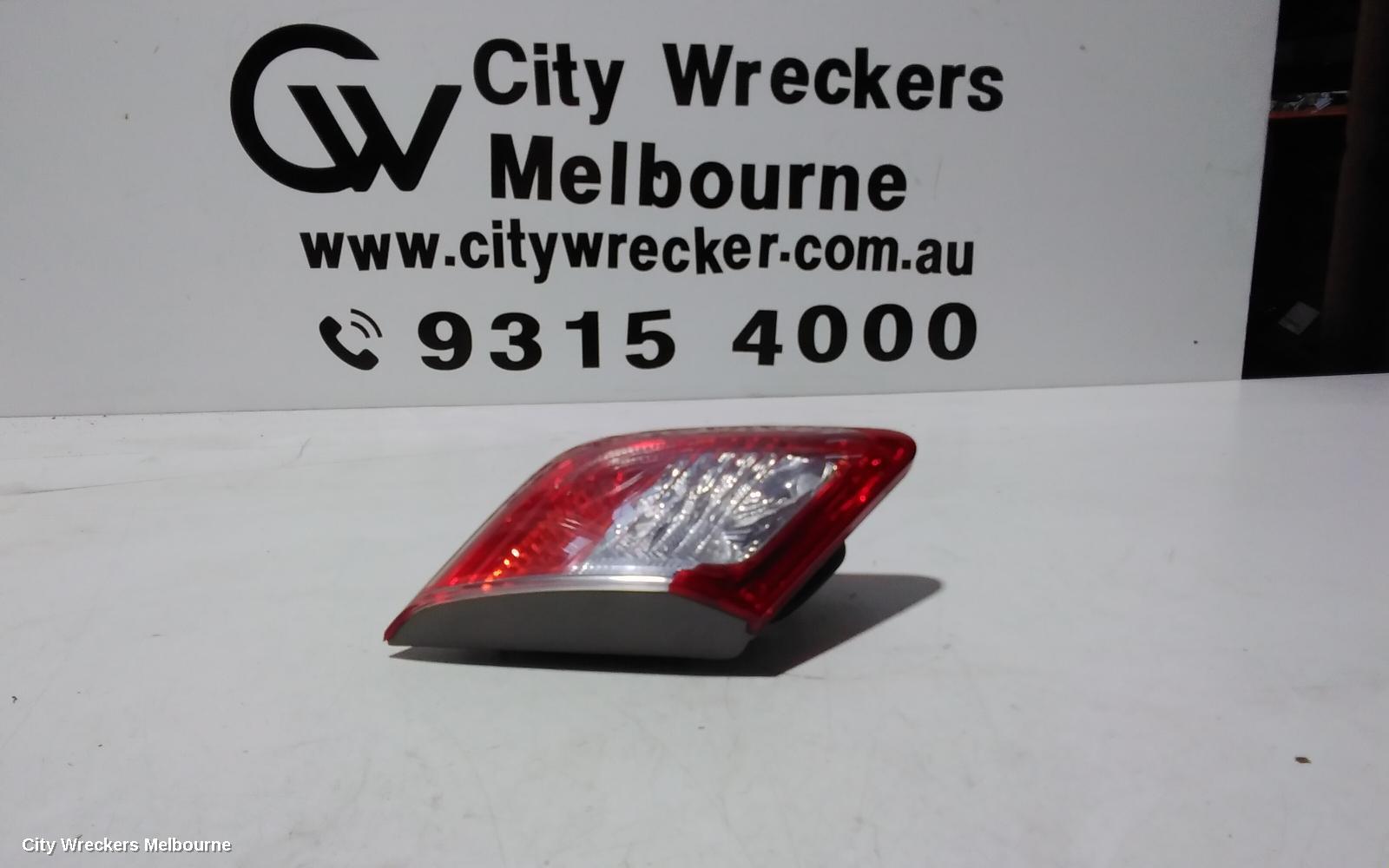 TOYOTA CAMRY REAR GARNISH, BOOTLID LAMP (LH SIDE), ACV40/SPORTIVO, 06/2006 - 06/2009
