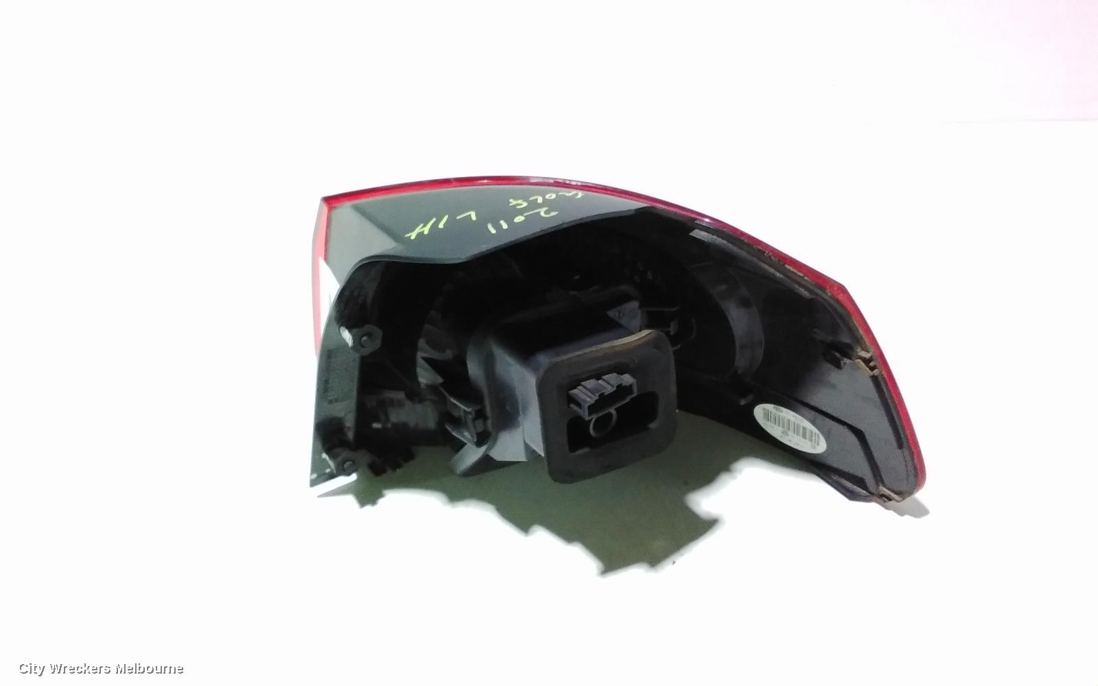 VOLKSWAGEN GOLF LEFT TAILLIGHT, GEN 6, 3DR/5DR HATCH, 12/2008 - 03/2013