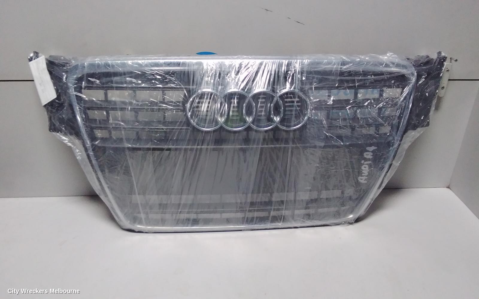 AUDI A4 GRILLE, RADIATOR GRILLE, B8 8K (A4), GREY, 02/2008 - 06/2012