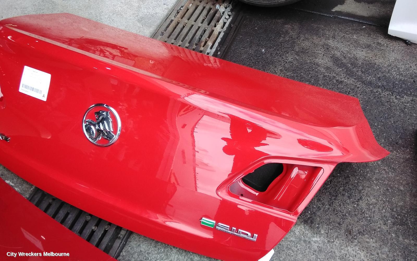 HOLDEN COMMODORE BOOTLID/TAILGATE, BOOTLID, VF, SEDAN, NON SPOILER TYPE, 05/2013 - 12/2017